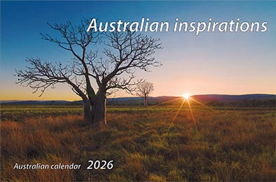 Australian Inspirations - desk calendar (140x213mm, $11.99AUD RRP)