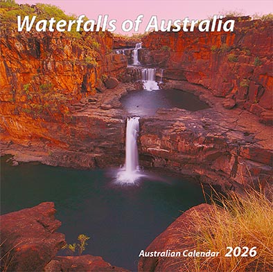 Waterfalls of Australia - wall calendar (310x310mm, $19.99AUD RRP)