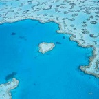 Heart Reef - Australia H027 (sizes: 600x600; 900x900; 1080x1080mm)