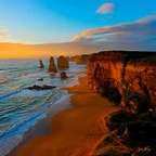 Twelve Apostles - Australia H073 (sizes: 600x600; 900x900; 1080x1080mm)